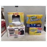 Garbage Bags, Swiffer Duster Refills