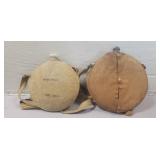 (2) Vintage Canteens
