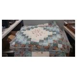 (1) Bed Spread & (2) Pillow Covers