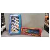 ( Nascar Collector Hauler & (10) Piece Vehicle