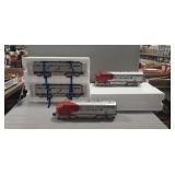 Lionel Set Of Four, Postwar Scale Santa Fe F3 A