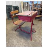 Antique School Desk