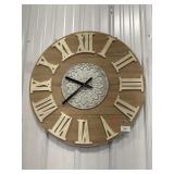 Decorative Wall Mount Clock 32in