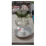 Assorted Dishware/Glassware Including (3) Pyrex