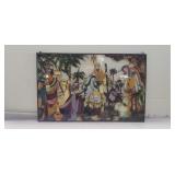 Navitity Scene Stain Glass Suncatcher