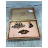 Pinned Butterflies
