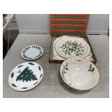 Lenox and More Christmas Dishes