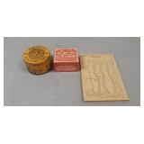(2) Vintage Tins & (1) 1960