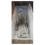 Box Of Assorted Lionel Model Train Track &