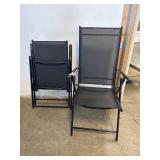 Folding Patio Chairs (2)
