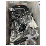 Assorted Flatware and Knives