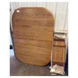 Oak Table w/Inserts TOP ONLY