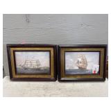 Pair of Maritime Art Pieces