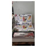(2) Three Piece Cutting Board Sets & (1) Three