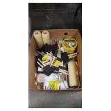 Box Lot Of Assorted Painting Supplies
