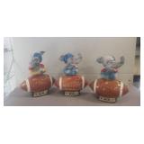 (3) Vintage Decanters
