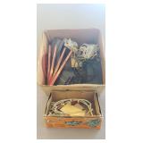Box Lot Of Assorted Vintage HO Scale Slot Car