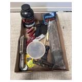 Tray of Sportsman Items