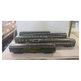 (5) Williams Model Train Cars