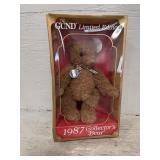 Vtg John Wayne Dolls, 1987 Gund Bear