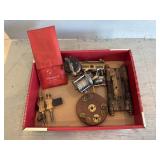 Vtg Reels, Starret Punches, Door Hardware