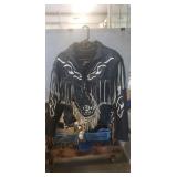 (1) Ladies Leather Coat w/ Leather Pouch (Size S)