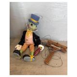 Bob Baker Jiminy Cricket Marionette