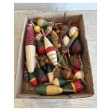 Vtg Painted Fishing Bobbers