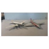 (2) Plastic Aircraft Models