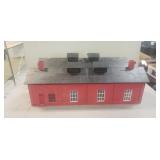 (2) Plastic Buildings (Model Train Scenery