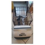 (2) Trailer Hitches, Igloo Cooler & Metal Crate