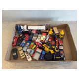 Tray of Toy Cars
