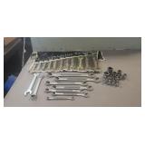 (20) Metric Wrenchs & (16) Metric Sockets