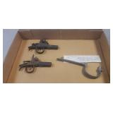 (2) Flintlock Trigger Assemblies & (1) #18 Smith