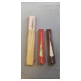 (3) Vintage Hand Fans
