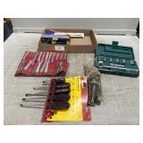 Tray Lot of Tools