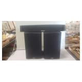 Set Of Two Paradigm Speakers & One BOSE Center