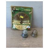 Hitachi 12in 60 Tooth Saw Blade, Glass Insulators