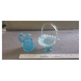 (2) Vintage Fenton Pieces