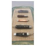 (5) Assorted Pocket Knives