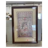 Needlework Sampler Print