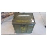 (1) Large Metal Ammo Box