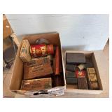 Box Lot of Vtg Product Boxes & Containers