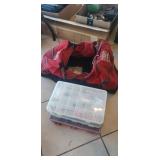 Marlboro Duffle Bag w/ Four Plastic Storage