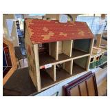 Vtg Doll Playhouse