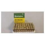 (50) Rounds 22 Hornet Ammo