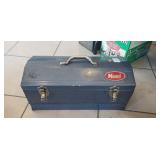 (1) Metal Tool Box w/ Assorted Tools
