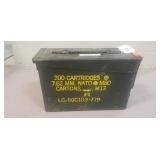 (1) Metal Ammo Box
