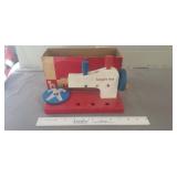 Vintage Holgate Toys Wooden Toy Sewing Machine w/