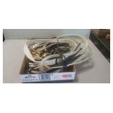 Tray Of Assorted Stereo Wiring
